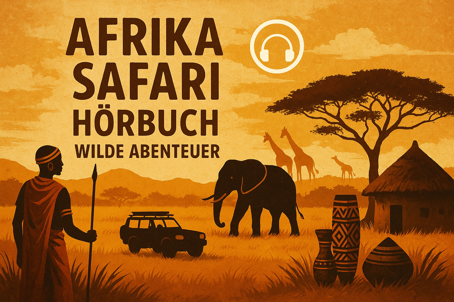 Afrika Safari Hörbuch Cover